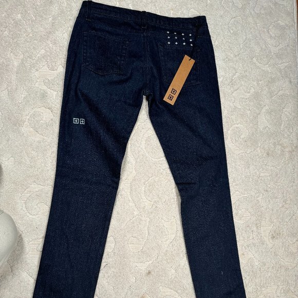 Ksubi m boyfriend Jean so jelly Low‎ Rise Skinny Ankle Zipper Denim Jeans NWT 30 - Picture 1 of 8